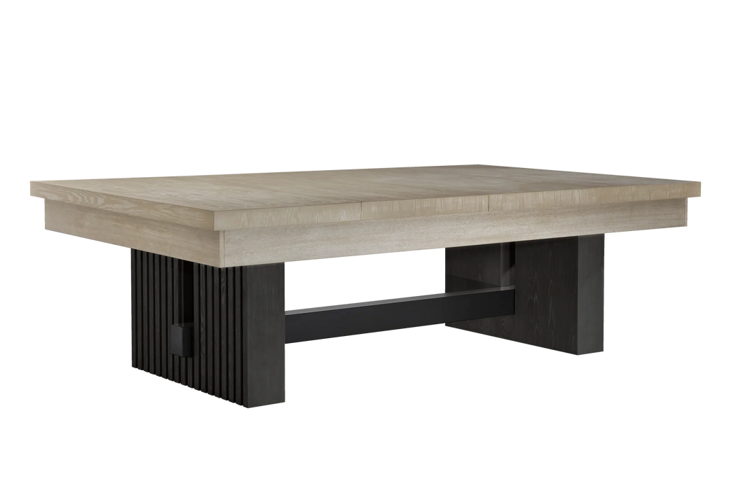 Vancouver 8' Pool Table - Natural Ash & Black Ash