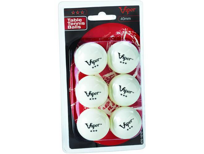 Viper 3 Star Table Tennis Balls