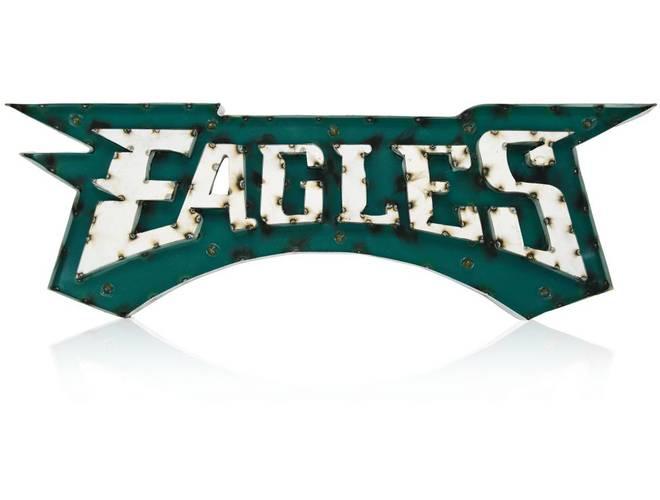 Imperial USA NFL Lighted Recycled Metal Sign - Pooltables.com