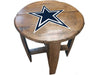 Imperial USA Officially Licensed NFL Oak Barrel Side Table - Pooltables.com