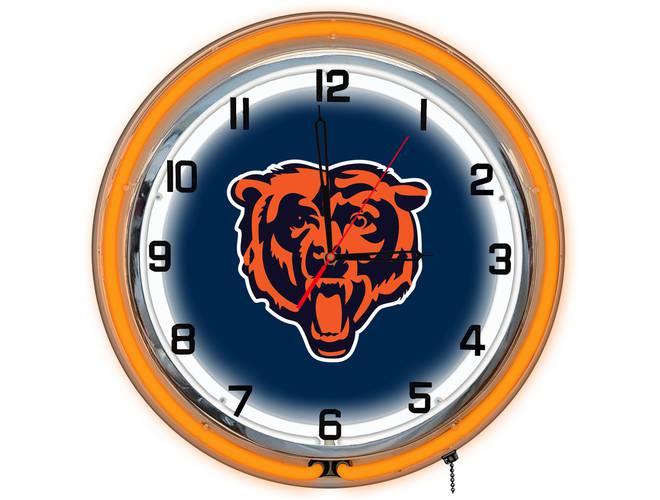 Imperial USA Officially Licensed NFL 18" Neon Clocks - Pooltables.com