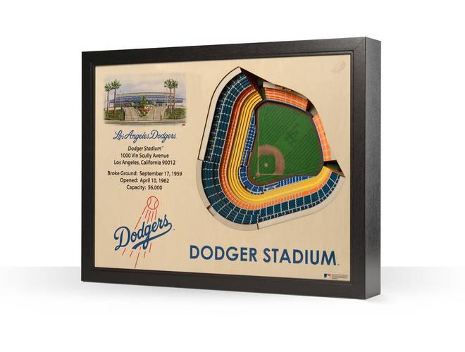 You The Fan! MLB Stadium View 25-Layer 3D Wall Art - Pooltables.com