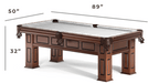 Spencer Marston Arlington Pool Table - Pooltables.com