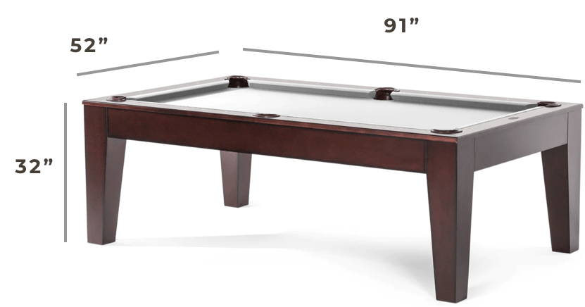 Spencer Marston Serotina Dining Pool table - Pooltables.com