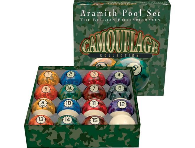 Aramith Camo Ball Set - Pooltables.com