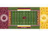 Fozzy Football NCAA Licensed Game Mats - Pooltables.com