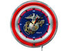 Holland Bar Stool Co. Military Licensed 19" Neon Clock - Pooltables.com