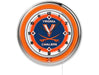 Holland Bar Stool Co. NCAA Licensed 19" Neon Clock - Pooltables.com