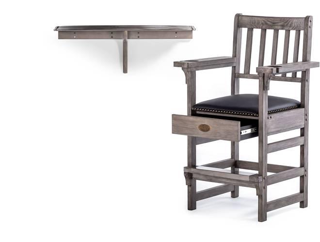 Spencer Marston Half-Moon Table and Deluxe Chair Set - Pooltables.com