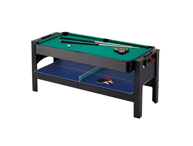Fat Cat 3-in-1 Flip Game Table 6' (Ships January 2024) - Pooltables.com