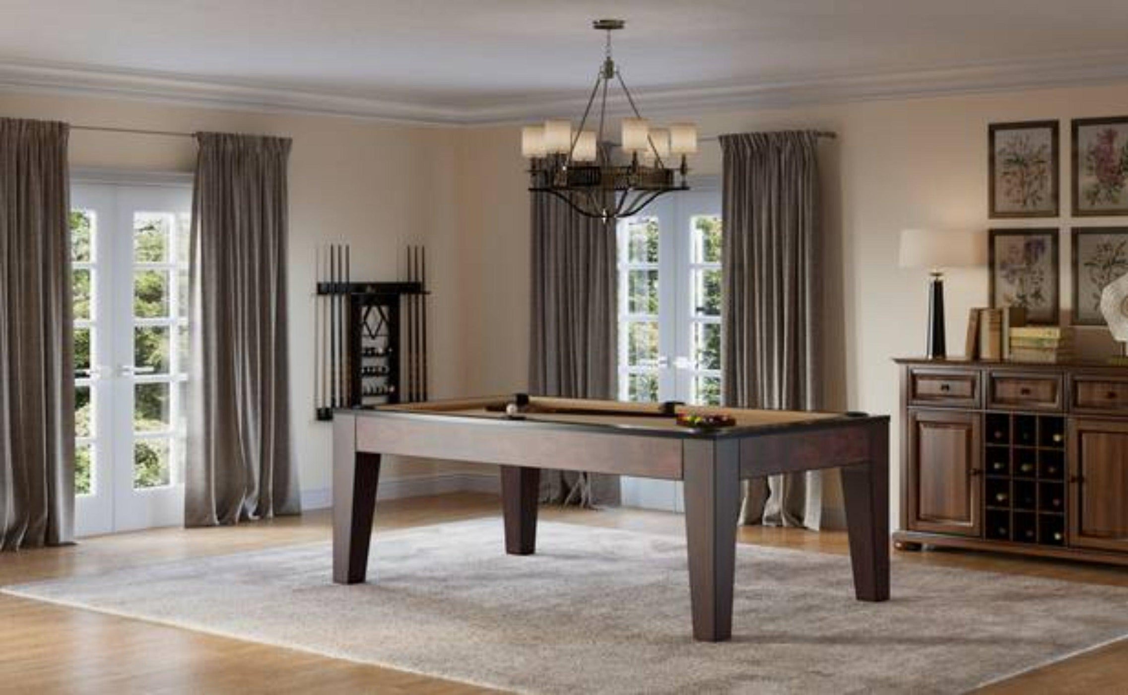 Spencer Marston Hudson Dining Pool Table — Pooltables.com