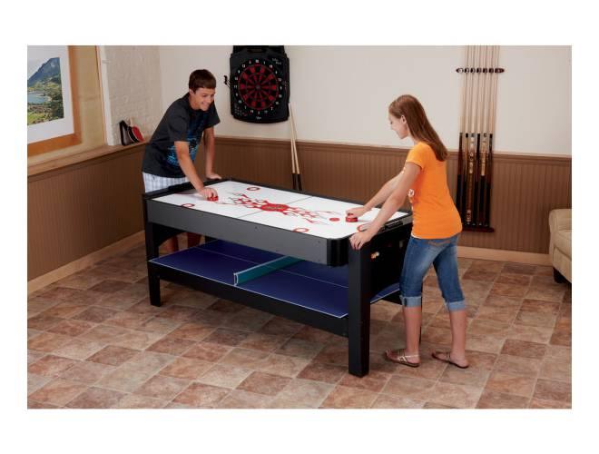 Fat Cat 3-in-1 Flip Game Table 6' (Ships January 2024) - Pooltables.com