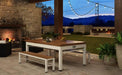 Spencer Marston Newport 3 in 1 Outdoor Dining, Ping Pong, and Pool Table - Pooltables.com