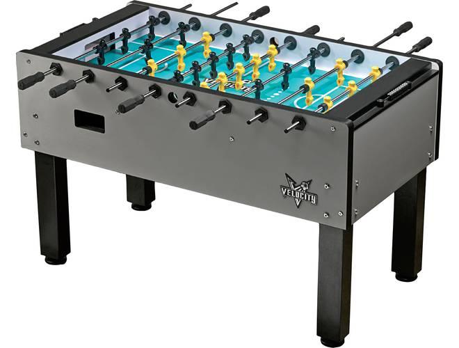 American Heritage Velocity Silver Foosball Table —