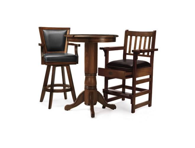 Spencer Marston Pub Table and Mixed Chair Set - Pooltables.com